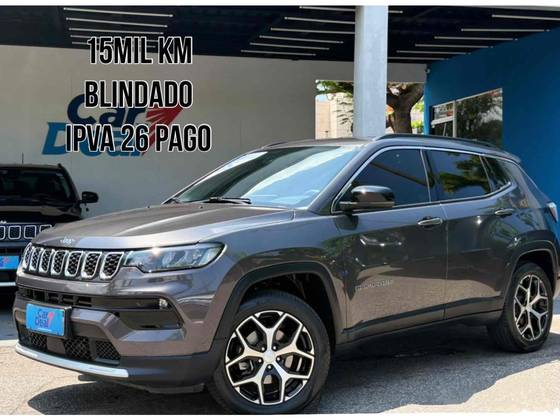 JEEP COMPASS 1.3 T270 TURBO FLEX LONGITUDE AT6